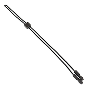 チャムス（CHUMS）眼鏡ストラップ ユニバーサルフィット3mmロープ CH61-1159-U100 ブラック