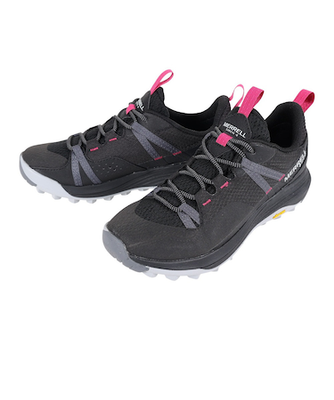 メレル（MERRELL）ゴアテックス トレッキングシューズ ローカット 登山靴 サイレン 4 037274 BLK