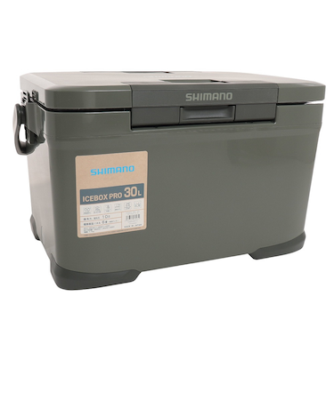 シマノ（SHIMANO）クーラーボックス アイスボックス 30L 保冷 PRO NX-030V カーキ 01