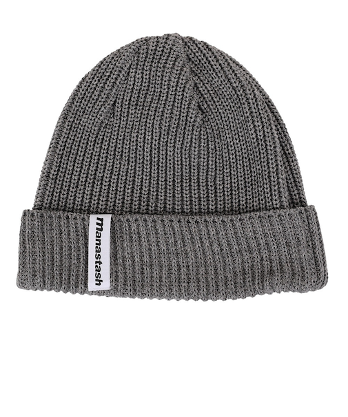 ニットキャップ  コットンビーニー  792-3974001 GRY グレー