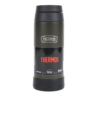 サーモス（THERMOS）水筒 魔法びん 保冷 保温 真空断熱ケータイマグ ROB-003 KKI カーキ 500ml