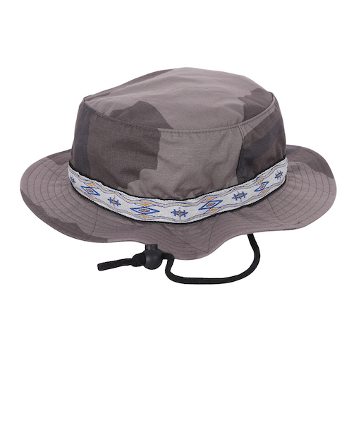 帽子 ハット リップストップ バケットハット 19821420 UT グレー