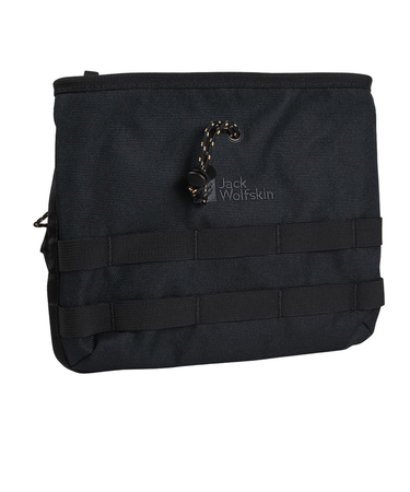 ジャックウルフスキン（JackWolfskin）ショルダーバッグ ポーチ JP MF CNNCT TOOL バッグ 2011411-6000 ブラック 1.3L