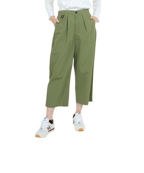 ジャックウルフスキン（JackWolfskin）パンツ ボトム JP TROPICAL CBT ワイドパンツ 5027962-5107 オリーブ