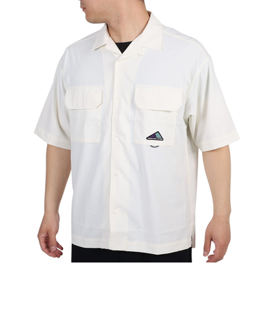 ニューバランス（new balance）カジュアルシャツ 半袖 MT1996 ショートスリーブシャツ AMT35011-SST ホワイト