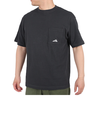 ニューバランス(new balance)半袖Tシャツ MT1996 ベースTシャツ AMT35026-PHM チャコールグレー 程よい厚地 透けにくい 速乾