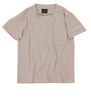 オンヨネ（ONYONE）ジュニア 半袖Tシャツ YADAKAINO ポケットロゴTシャツ BIJ74102P 186 ベージュ 速乾