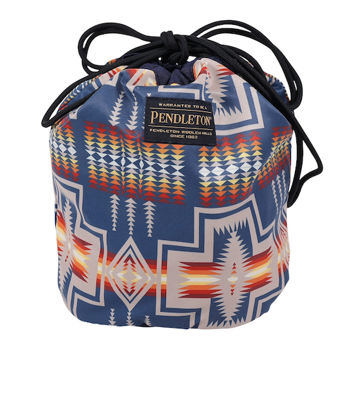 ペンドルトン（PENDLETON）ポーチ 巾着 ドローポーチ Navy 19804385076000 ネイビー