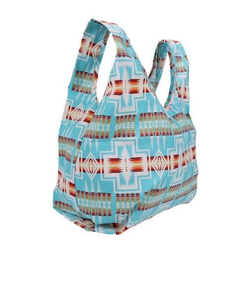 ペンドルトン（PENDLETON）エコバッグ ショッピングバッグ Shopper Turquoise 19804382073000 ターコイズ