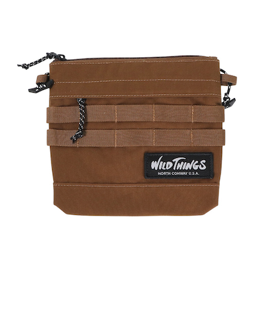 ワイルドシングス（WILD THINGS）ポーチ バッグ サコッシュ WT-380-3006BEG ベージュ W23×H18