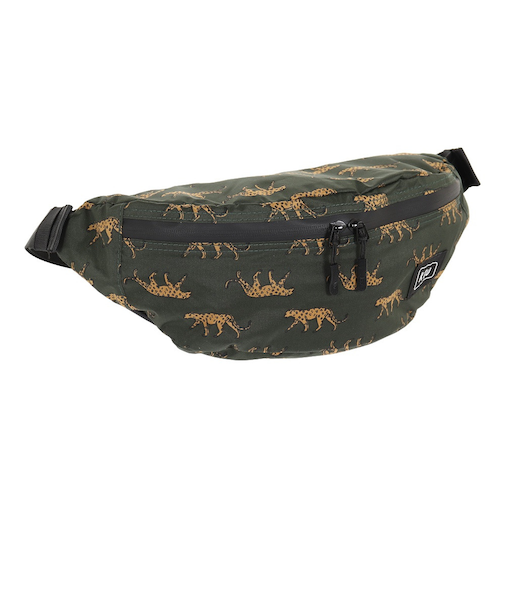 キウ（Kiu）ウエストバッグ ウォータープルーフボディバッグ K84-175 レオパード