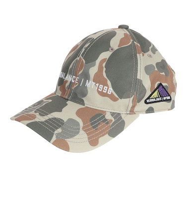 ニューバランス（new balance）帽子 キャップ MT1996 6パネルキャップ LAH35648BE カーキ