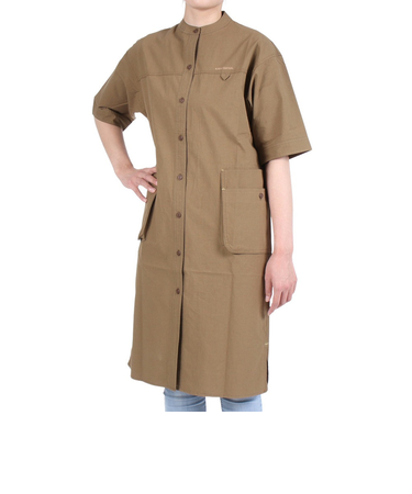 クリフメイヤー（KRIFF MAYER）ワンピース 半袖 キャンプワンピース 2245120L-29:BROWN ブラウン