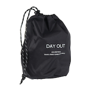 収納バッグ 登山用小物 USABLE スタッフバッグ S DO029-S-BLACK ブラック 0.7L