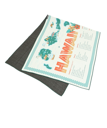 タオル 大判 ヨガ ビーチ アウトドア HAWAII MAP TOWEL 1700010134222