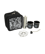 調理器具 コーヒーセット キャンプ PORTABLE COFFEE SET 0255WS4276 BLACK