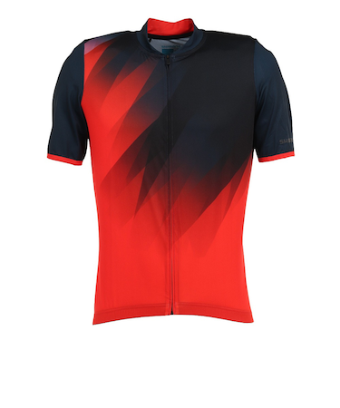 シマノ(SHIMANO)サイクルウェア 半袖 KITA ショートスリーブ ジップ ジャージ RD R205JSMSWE11MR0104