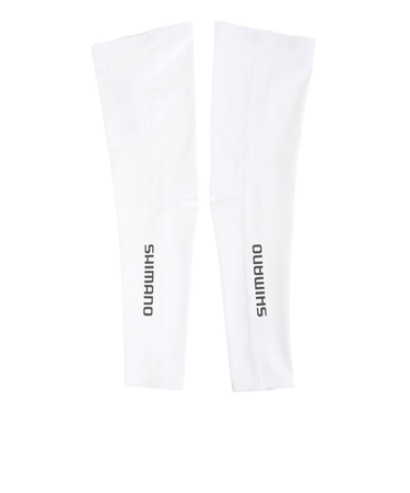 シマノ（SHIMANO）サポーター 自転車 レッグカバー VERTEX サンブロックレッグス Lサイズ WH R205WAPSWE12UW0106
