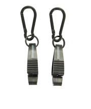 カラビナ クリップ アウトドア キャンプ ブラック CARABINER CLIP 0255WS4281