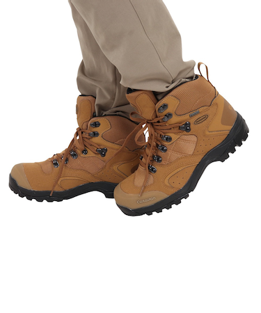 キャラバン(Caravan)ゴアテックス トレッキングシューズ ハイカット 登山靴 C1 02S 0010106340 キャメル