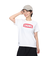 チャムス（CHUMS）ロゴ 半袖Tシャツ CH11-2277-W014 ホワイト×レッド