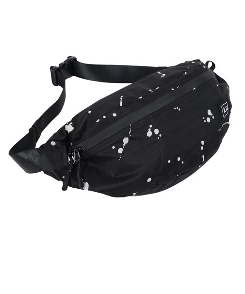 キウ（Kiu）ウエストバッグ ウォータープルーフボディバッグ K84-135 スプラッシュブラック