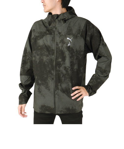 プーマ（PUMA）アウター ジャケット STORMCELL SYMPATEX トレイルランニングジャケット 52325051 ブラック 防水 撥水 UVカット