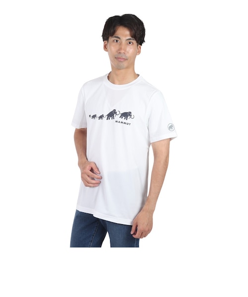 マムート（MAMMUT）半袖Tシャツ QD Logo Print T-Shirt AF Men 1017