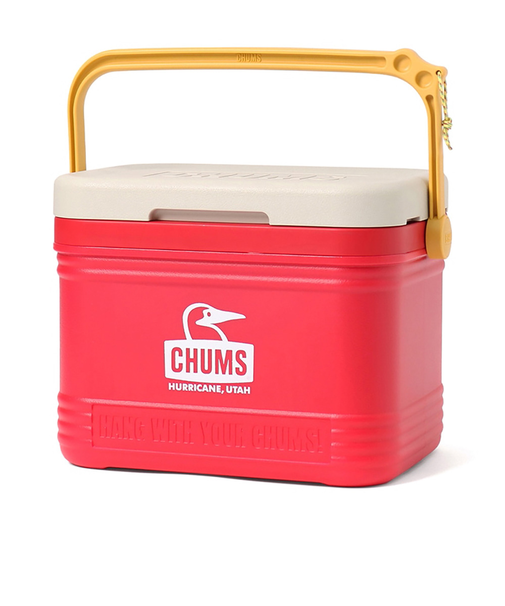 チャムス（CHUMS）クーラーボックス 保冷 キャンパークーラー 18L CH62-1893-R001 ドリンクホルダー付き