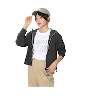 ニューバランス（new balance）パーカー 長袖 ラッシュガード MT1996 AWJ35022PHM ブラック 速乾 UVカット 日焼け防止