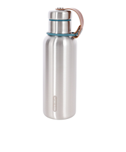 保温 保冷ボトル S 14001 シルバー×ブルー 500ml