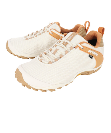 メレル（MERRELL）ゴアテックス トレッキングシューズ ローカット 登山靴 カメレオン 8 ストーム 500377 UNBLEACHED