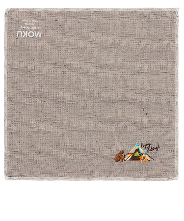 ロゴス（LOGOS）MOKU ハンカチタオル 今治タオル ハンカチ 速乾 刺繍 Tepee 81690553