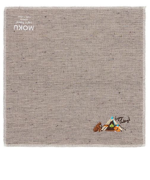 ロゴス（LOGOS）MOKU ハンカチタオル 今治タオル ハンカチ 速乾 刺繍 Tepee 81690553