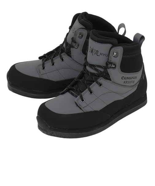 キャラバン(Caravan)トレッキングシューズ 沢登り用靴 渓流 KR 3XF WIDE 0035020100 グレー 3E
