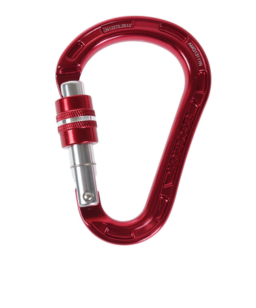 防犯 防災 救命 カラビナ キーホルダー HMSデコスクリュー AMG13111N-RED レッド