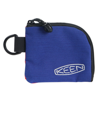 キーン（KEEN）ハーベスト マテリアル コインケース 1028187 ネイビー×レッド