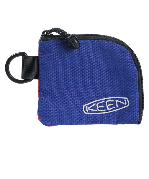 キーン（KEEN）ハーベスト マテリアル コインケース 1028187 ネイビー×レッド