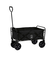 ホールアース（Whole Earth）アウトドアワゴン キャリーカート ストレージ バギー STRAGE BUGGY WE2PDZ49 BLK ブレーキ付き