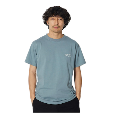 スノーピーク（snow peak）吸水速乾 半袖Tシャツ Camping Club Tシャツ 1 TS-23AU002 SX サックス