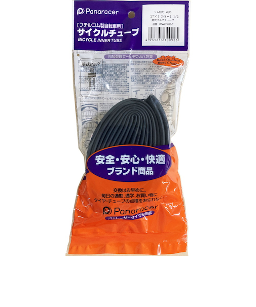 パナレーサー（PANARACER）サイクルチューブ 英式 27×1-3/8 Cチューブ EV 0TW27-83E-C