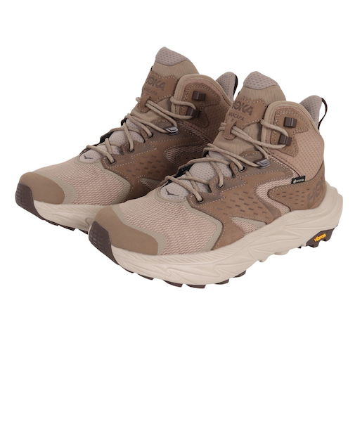 ホカ（HOKA）ゴアテックス トレッキングシューズ ミドルカット 登山靴 アナカパ 2 ミッド GTX 1141633-DOTN ブラウン