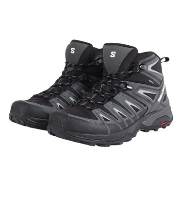 サロモン（SALOMON）トレッキングシューズ 登山靴 X ウルトラパイオニア ミッド GORE-TEX L47170300 ブラック