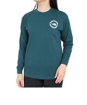 ザ・ノース・フェイス（THE NORTH FACE）長袖Tシャツ ロンT シンプル ロゴ NT82336X AE グリーン