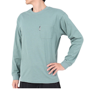 ジャックウルフスキン（JackWolfskin）長袖Tシャツ ロンT POCKET 長袖Tシャツ V2 5022584-6167 ブルーグレー