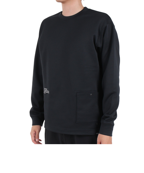 ジャックウルフスキン(JackWolfskin)トレーナー 裏起毛 JP URBAN THRM プルオーバー V2 5032371-6000 ブラック フリー…