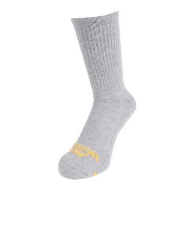 ジャックウルフスキン(JackWolfskin)ソックス 靴下 JP RETRO PAW ミッドソックス 5032921-6203 グレー