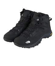 ザ・ノース・フェイス（THE NORTH FACE）トレッキングシューズ 登山靴 クレストン ハイク ミッド ウォータープルーフ NF52321 KK ブラッ…