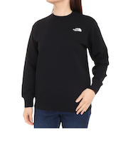 ザ・ノース・フェイス（THE NORTH FACE）スウェット トレーナー 長袖 ロゴクルーネック NT62335X K ブラック