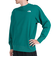 ザ・ノース・フェイス（THE NORTH FACE）スウェット トレーナー 長袖 ロゴクルーネック NT62335X AE グリーン